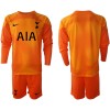 Maglia da Calcio Portiere a Maniche Lunghe Tottenham Hotspur Orange 2022-23 per Bambino